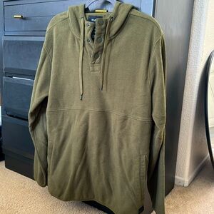 RVCA fleece pullover hoodie